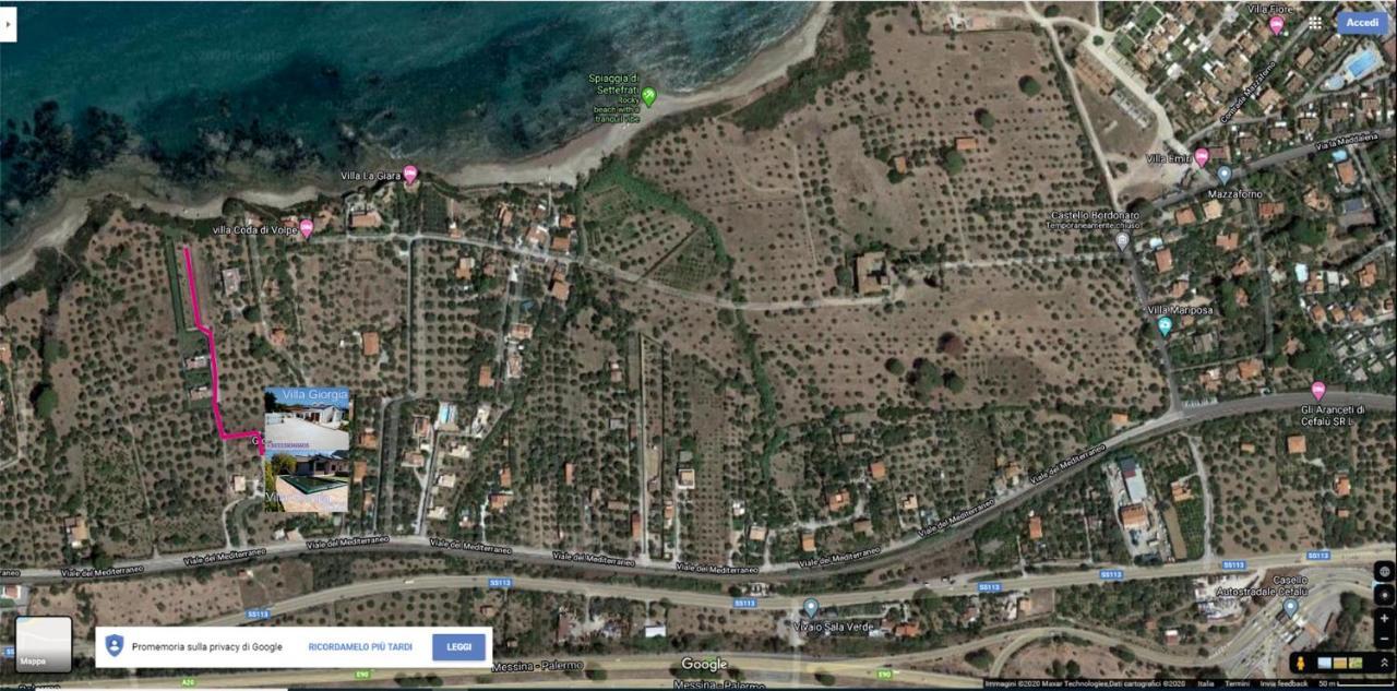 צ'פאלו Villa Giorgia מראה חיצוני תמונה